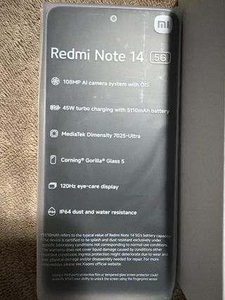 Xiaomi Redmi Note 14 5G Morado