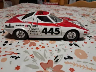 Modellino Burago Vintage lancia stratos Marlboro