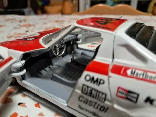 Modellino Burago Vintage lancia stratos Marlboro