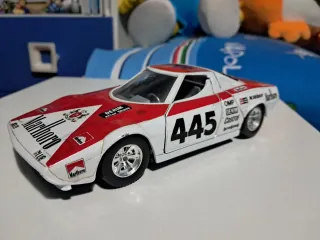 Modellino Burago Vintage lancia stratos Marlboro