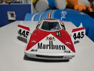Modellino Burago Vintage lancia stratos Marlboro