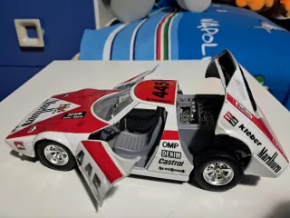 Modellino Burago Vintage lancia stratos Marlboro
