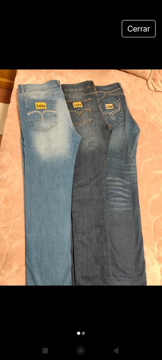 Pantalones vaqueros Lois azules