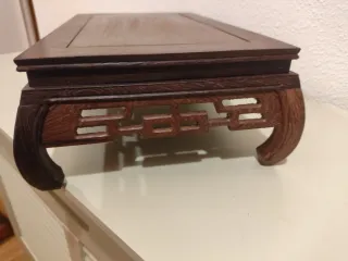 Mesa expositora bonsai 31cm madera.