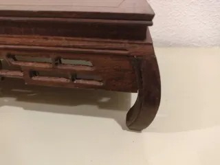 Mesa expositora bonsai 31cm madera.