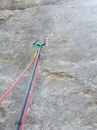Pértiga escalada-clip stick -climbing pole