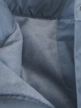 Pantalón de esquí con tirantes azul marino