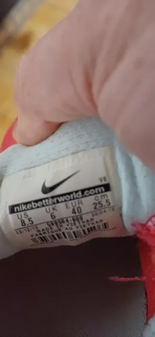 Zapatillas Nike Mujer Talla 40 Rosas