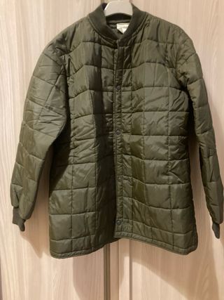 Piumino interno uomo verde militare