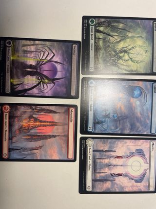 MTG Lote Completo Tierras Pyrexia