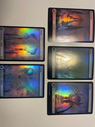 MTG Lote Completo Tierras Pyrexia