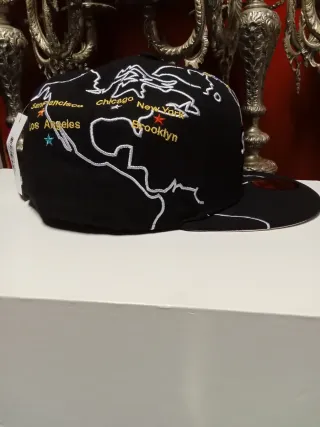 Gorra New Era 59Fifty Negra Talla 7.3/8