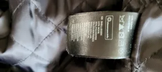 Abrigo H&M Azul Marino.Talla 44