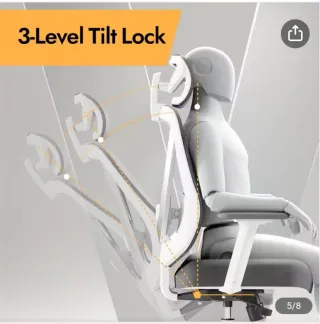 Silla de oficina ergonómica sin estrenar