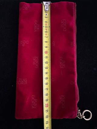 Bolsa terciopelo Puig Doria joyas vintage