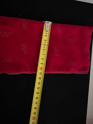 Bolsa terciopelo Puig Doria joyas vintage