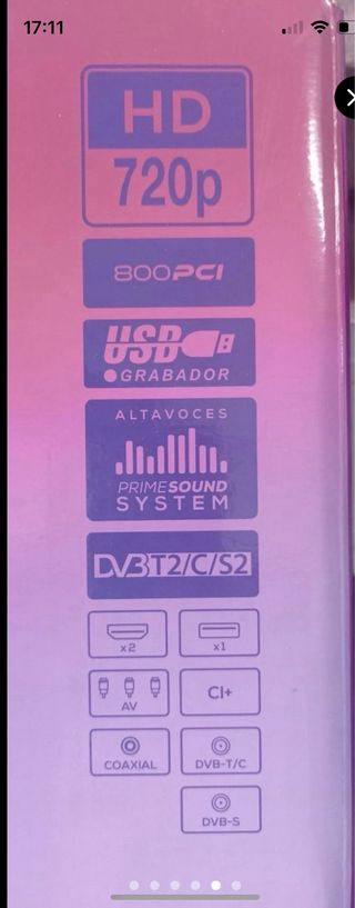 Televisión 32 pulgadas