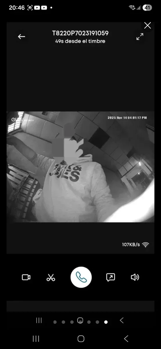 Lote Timbres Video Eufy Security Slim 1080P