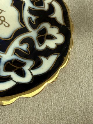 Plato decorativo asiático