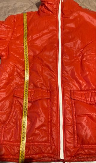 Giaccone uomo rosso