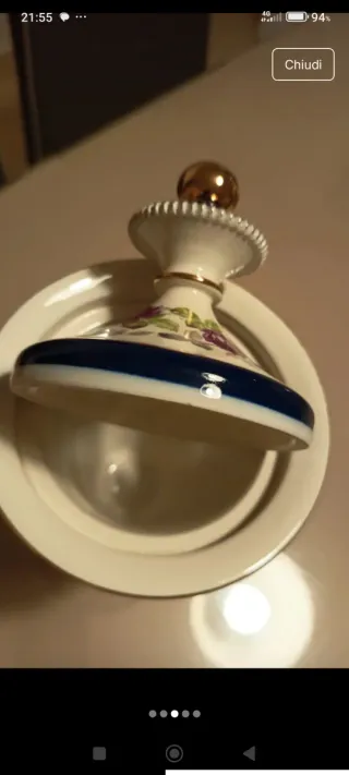 Potiche in ceramica decorata