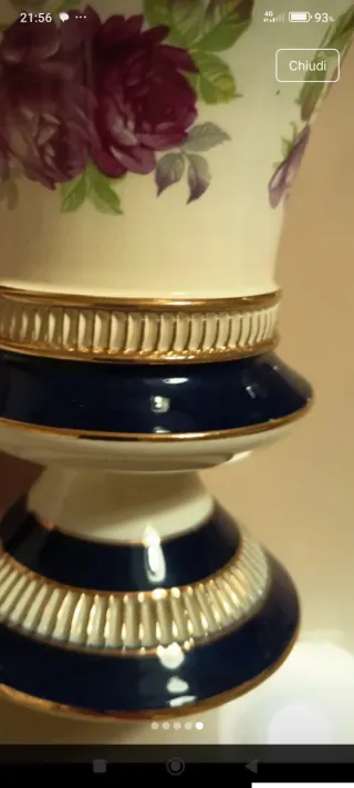 Potiche in ceramica decorata