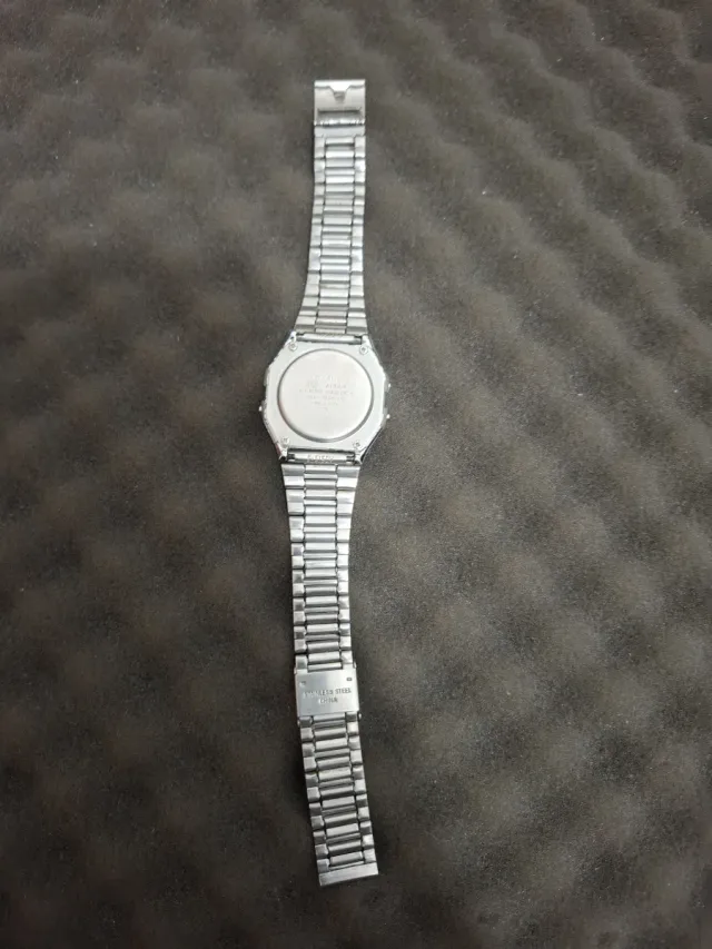 Casio A158W Reloj Digital Plata