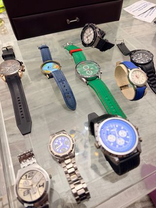 Lote de 9 relojes para hombre