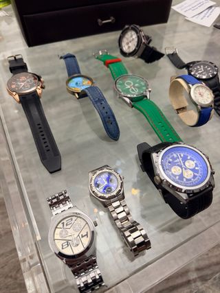Lote de 9 relojes para hombre