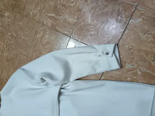 Abrigo blanco SHEIN mujer