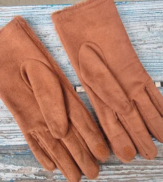 Guanti Intrend/Max Mara pelliccia sintetica