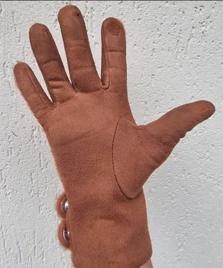 Guanti Intrend/Max Mara pelliccia sintetica