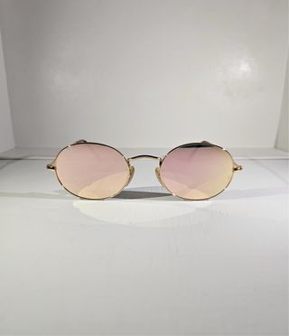 Occhiali Ray Ban Oval Oro Rosa