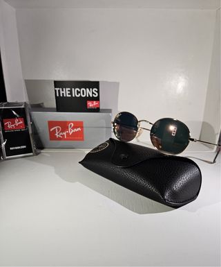 Occhiali Ray Ban Oval Oro Rosa