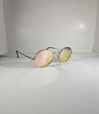Occhiali Ray Ban Oval Oro Rosa
