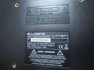 Televisión Blu:sens Negra