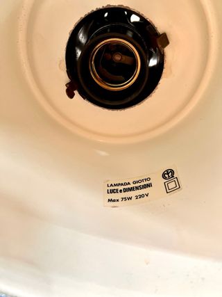 Lámpara de mesa articulada azul