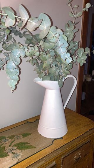 Jarra palancanera vintage blanca