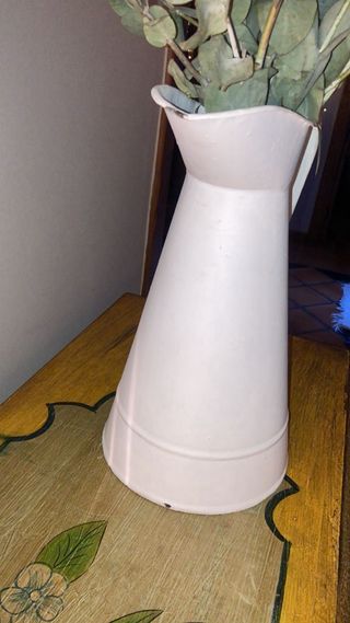 Jarra palancanera vintage blanca