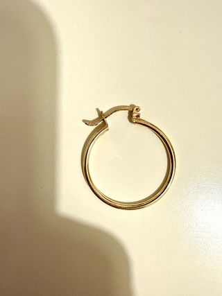 Pendiente Aro Baño Oro 22K