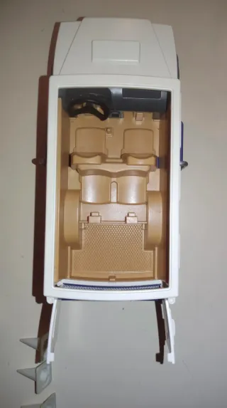 Lote Policía Playmobil: furgón y motos