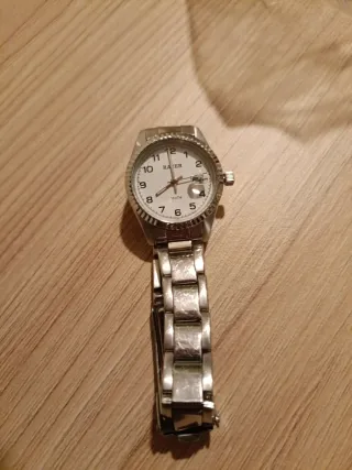 Reloj Racer Plata y Blanco