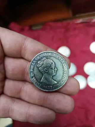 Lote arras monedas antiguas.Leer anuncio