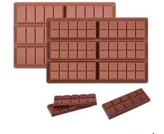Molde Silicona Chocolate Barras