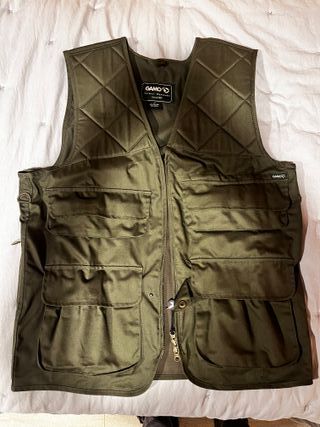 Chaleco de caza Gamo verde talla m nuevo a estrena