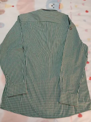 Camisa cuadros verde COOLWORK Talla 40-42