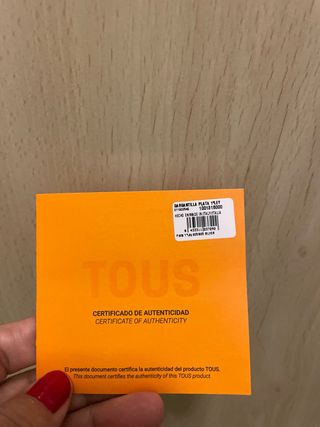 Caja y Bolsa Tous Mediana Rosa