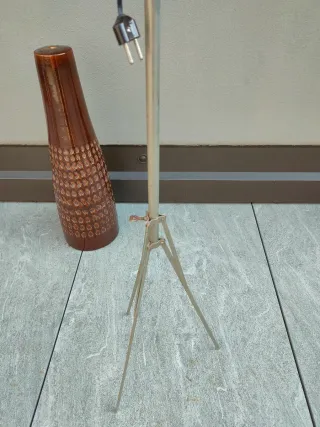 Lampada da fotografo antica metallo e plastica