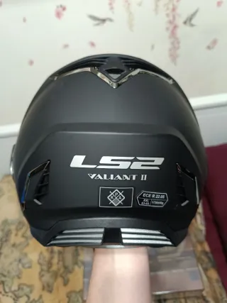 Casco LS2 Valiant 2 ff900 Negro XXL
