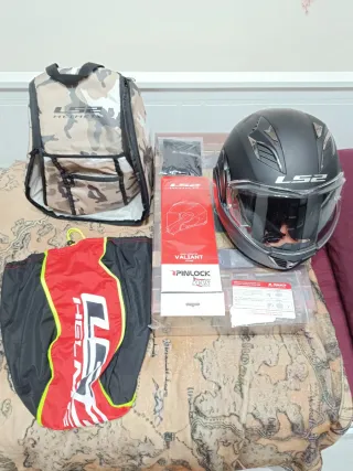 Casco LS2 Valiant 2 ff900 Negro XXL